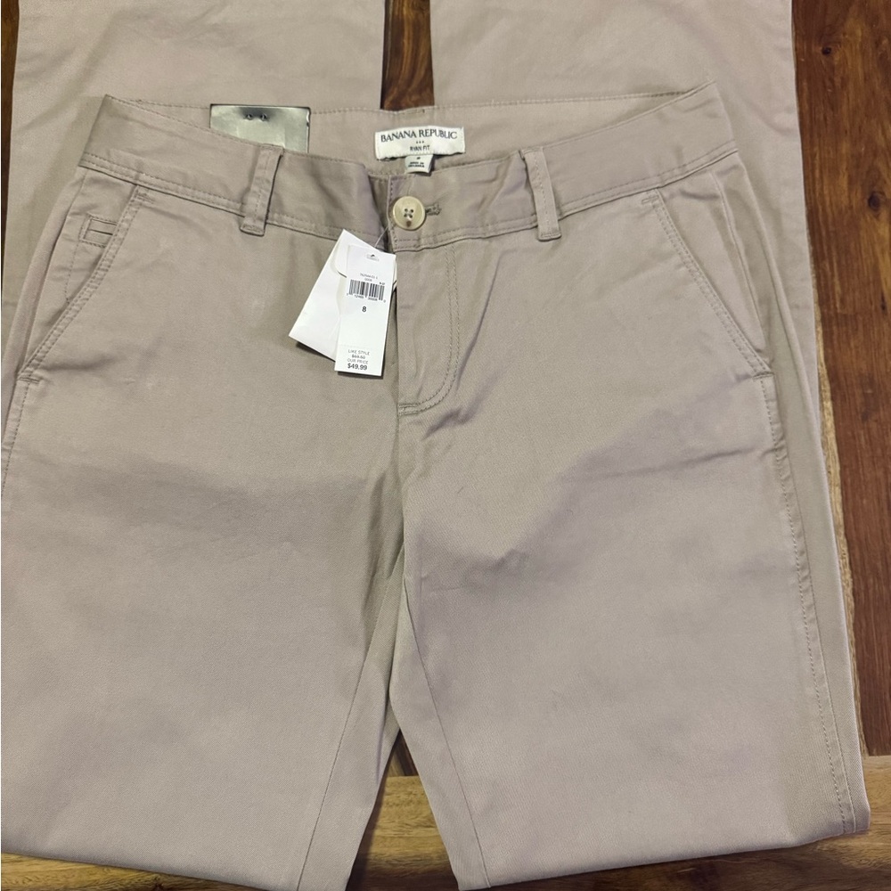 Banana Republic Light Tan Trousers